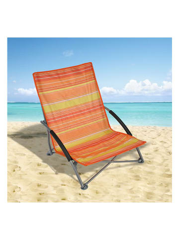 Profigarden Strandstuhl in Orange - (B)55 x (H)65 x (T)55 cm