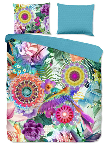 Hip Satin-Bettwäsche-Set "Aviva" in Bunt