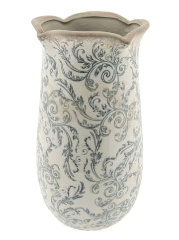 Clayre & Eef Vase in Beige - (H)28 x Ø 14 cm