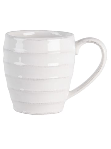 Clayre & Eef Jumbotasse in Weiß - 300 ml