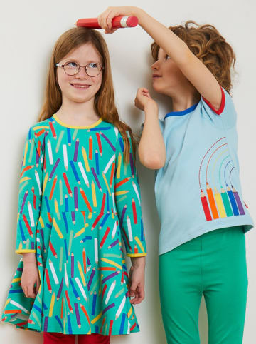 Toby Tiger Kleid in Grün/ Bunt