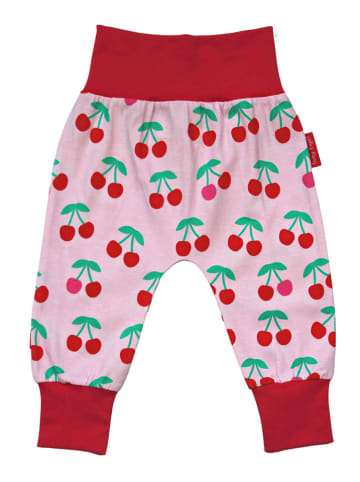 Toby Tiger Sweathose in Rosa/ Rot