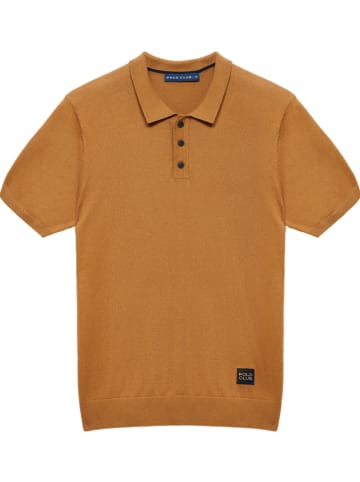 Polo Club Koszulka polo w kolorze karmelowym