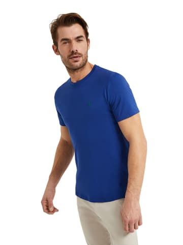 Polo Club Shirt in Blau