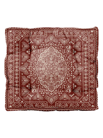 Madre Selva Sitzkissen "Etnical" in Rot - (L)37 x (B)37 cm