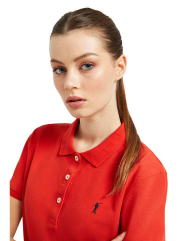Polo Club Koszulka polo "Paola" w kolorze czerwonym