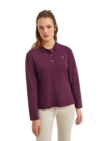Polo Club Koszulka polo w kolorze fioletowym