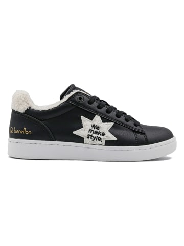 Benetton Sneakers in Schwarz