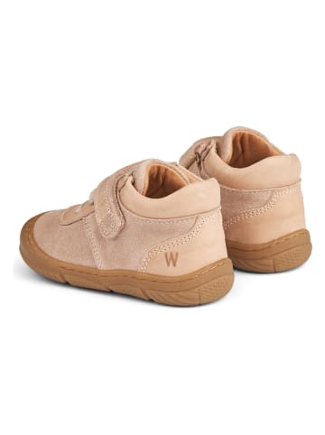 Wheat Leren sneakers "Kiwa" lichtroze