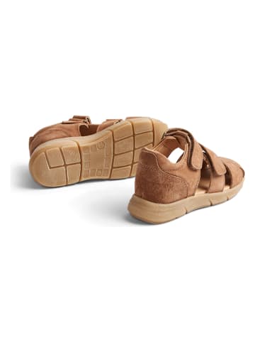 Wheat Enkelsandalen "Figo" lichtbruin