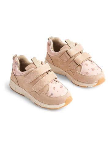 Wheat Leren sneakers "Toney" beige/lichtoze