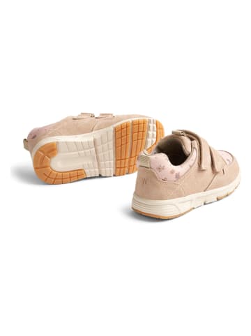 Wheat Leren sneakers "Toney" beige/lichtoze