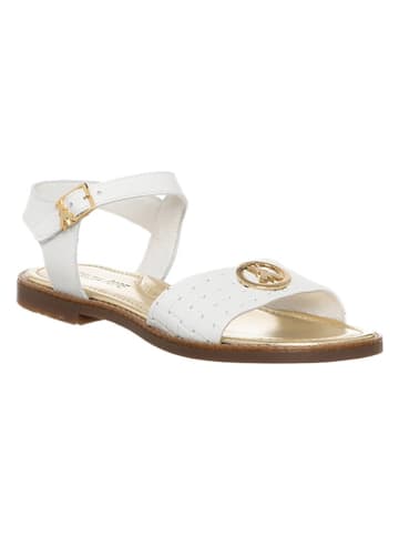 Patrizia Pepe Leren sandalen wit