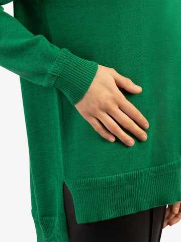 APART Sweter w kolorze zielonym