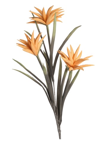 LEONARDO Sztuczny kwiat w kolorze pomarańczowym - wys. 105 cm