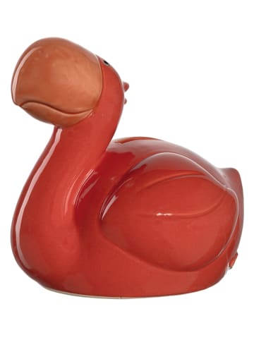 LEONARDO Spaarpot "Flamingo" roze - (B)12,5 x (H)12 cm