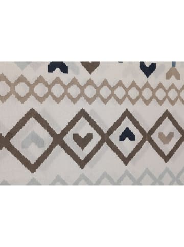 Colourful Cotton Beddengoedset "Afra" beige/lichtbruin