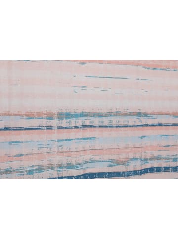 Colourful Cotton Beddengoedset "Terra" lichtroze/blauw