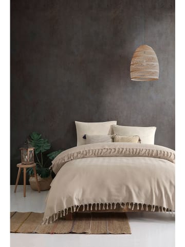 Colourful Cotton Tagesdecke "Sidney" in Beige