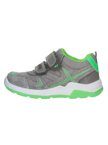 Lurchi Skórzane sneakersy "Maiko-Tex" w kolorze szaro-zielonym
