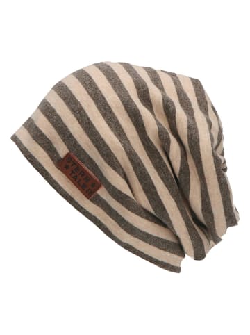 Sterntaler Czapka beanie w kolorze brązowo-beżowym