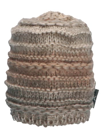 Sterntaler Dzianinowa czapka w kolorze beżowym