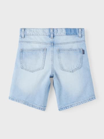 name it Jeans-Shorts in Hellblau