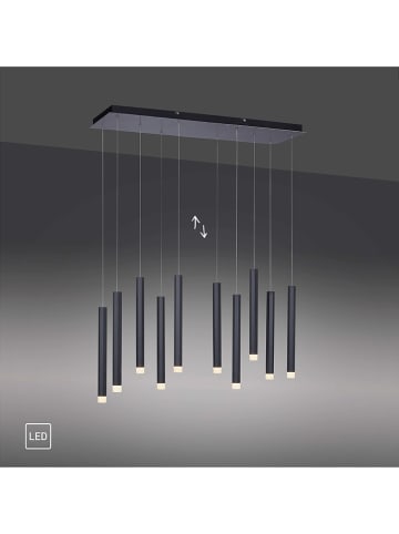 LeuchtenDirekt LED-Hängeleuchte "Bruno" in Schwarz - (B)89 x (H)120 x (T)30 cm