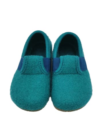 Living Kitzbühel Hausschuhe in Petrol