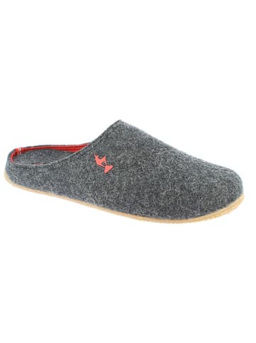 Living Kitzbühel Pantoffels "Gams" grijs