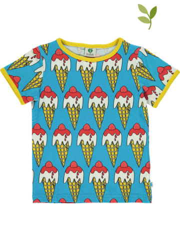 Småfolk Shirt "Ice Cream" turquoise
