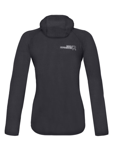 ROCK EXPERIENCE Fleece vest "Zebra" zwart