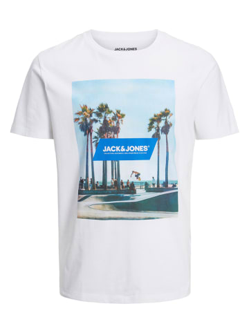 Jack & Jones Koszulka "Gem" w kolorze białym