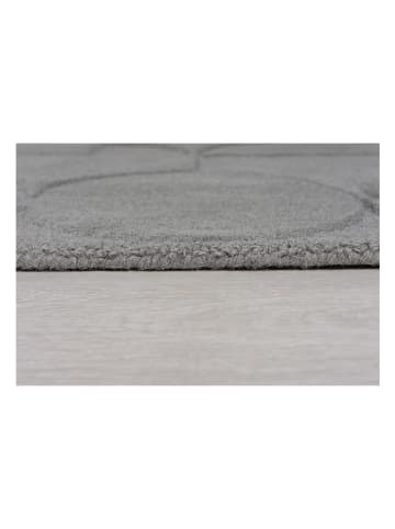 Flair Rugs Woll-Teppich in Grau