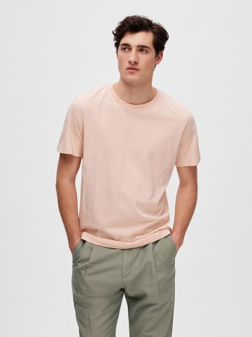 SELECTED HOMME Koszulka "Aspen" w kolorze jasnoróżowym