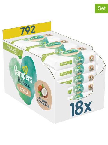 Pampers 18er-Set: Feuchttücher "Harmonie Coco" - 18x 44 Stück