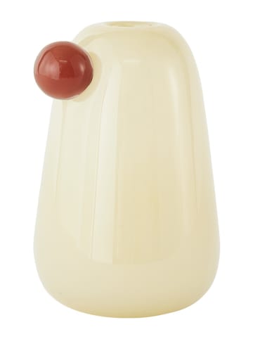 OYOY Vase "Inka" in Creme - (H)20 x Ø 12,5 cm
