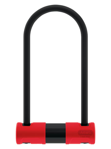 ABUS Zamek rowerowy U-lock "440A/100HB160 USH Alarm Mini" w kolorze czerwono-czarnym