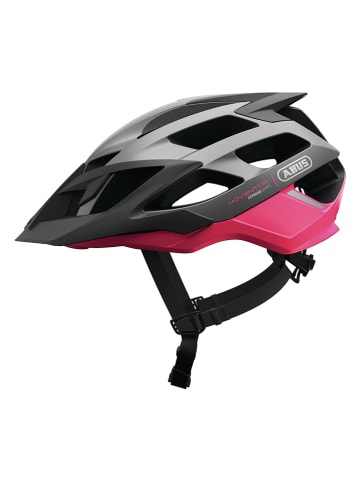 ABUS Kask rowerowy "Moventor" w kolorze szaro-różowym