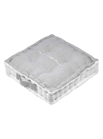STOF France Loungekussen "Candica" grijs - (L)45 x (B)45 cm
