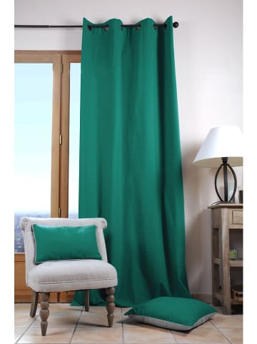 STOF France Kissen "Duo" in in Grün - (L)30 x (B)50 cm