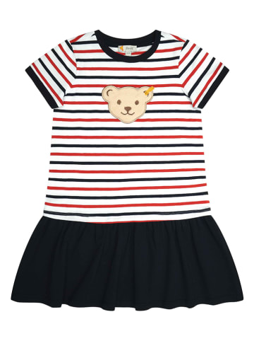Steiff Kleid in Schwarz/ Weiß/ Rot