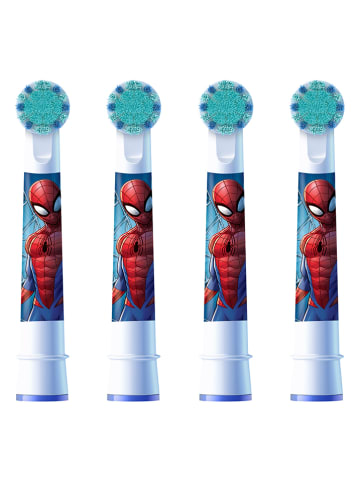 Oral-B 4-delige set: opzetborstels "Pro Kids 3+ Spiderman"