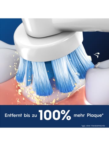 Oral-B 8er-Set: Ersatz-Bürstenköpfe "Pro Sensitive Clean" in Weiß