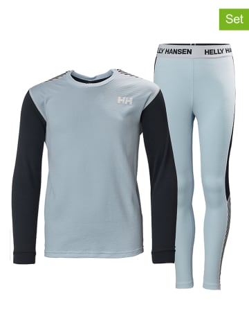 Helly Hansen 2tlg. Funktionswäscheset "Lifa Active" in Hellblau/ Dunkelblau
