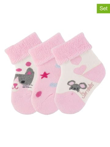 Sterntaler 3er-Set: Socken in Rosa