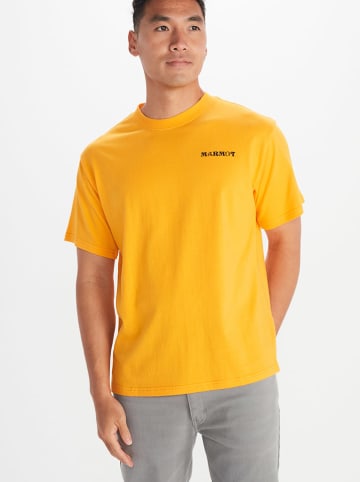 Marmot Koszulka "Earth Day" w kolorze pomarańczowym
