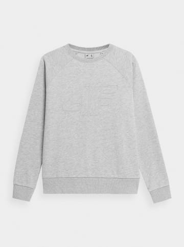 4F Bluza w kolorze szarym