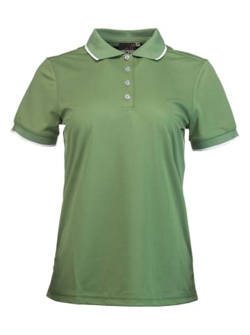 Traunstein Sport Funktionspoloshirt in Grün