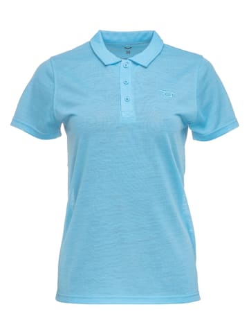 Traunstein Sport Funkcyjna koszulka polo w kolorze błękitnym